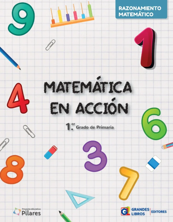 Pack de libros Matemática en Acción - 1 Grado Primaria - Imagen 2